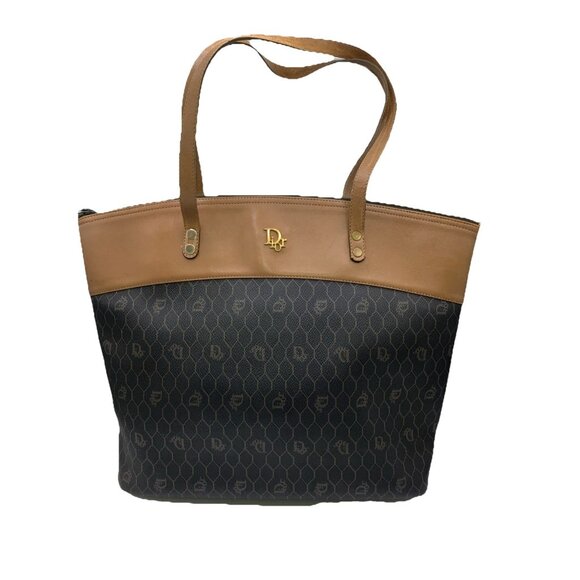 Authentic Dior Vintage Honeycomb Tote Med large Shopper - Picture 1 of 10